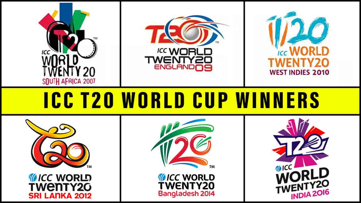 ICC T20 World cup winners