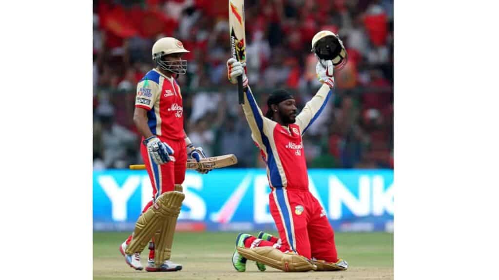 Gayle 175 not out