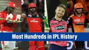 Most hundreds in IPL History