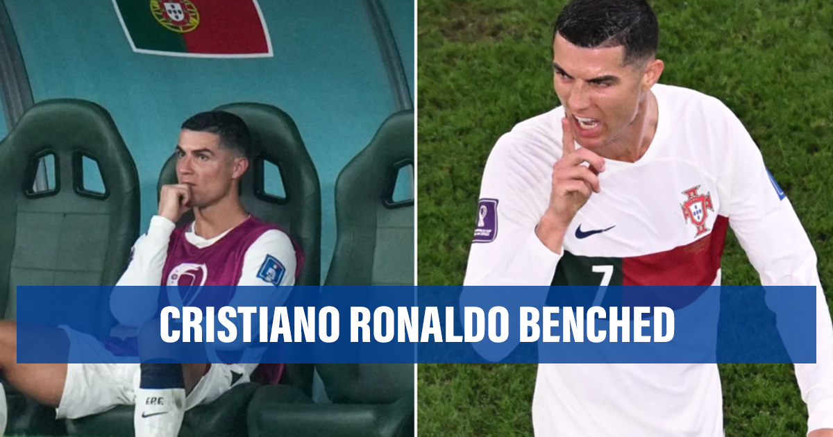 Cristiano Ronaldo benched in the Round of 16 clash